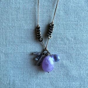 Silpada Amethyst Necklace
